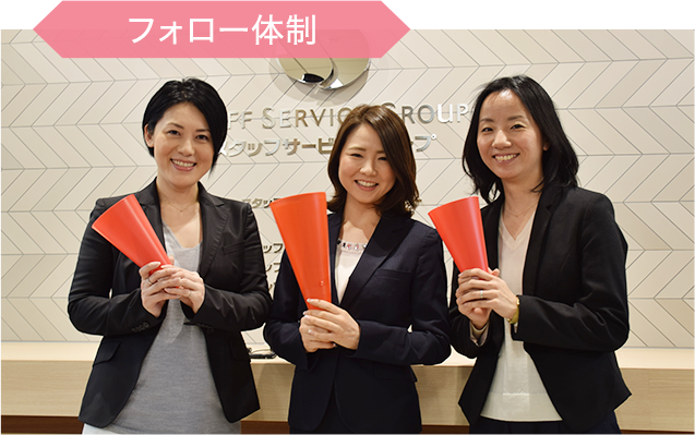 フォロー体制